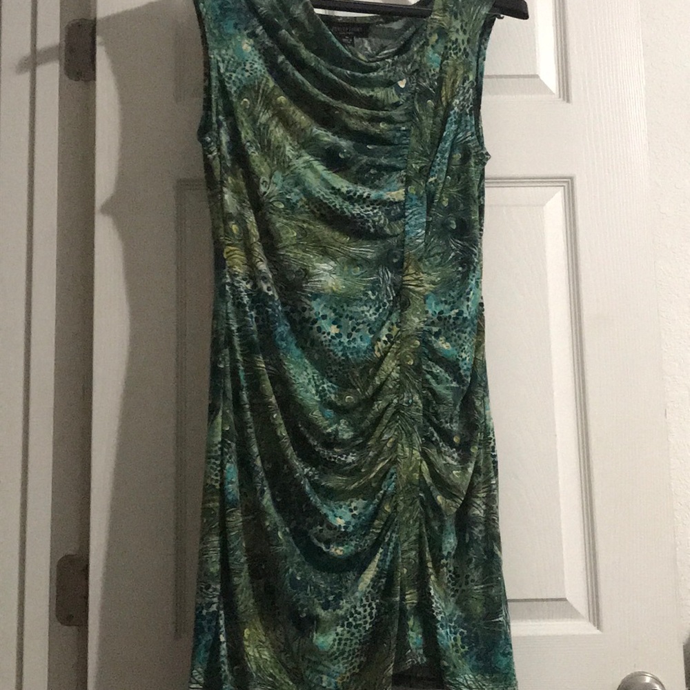 Perceptions New York Peacock color dress